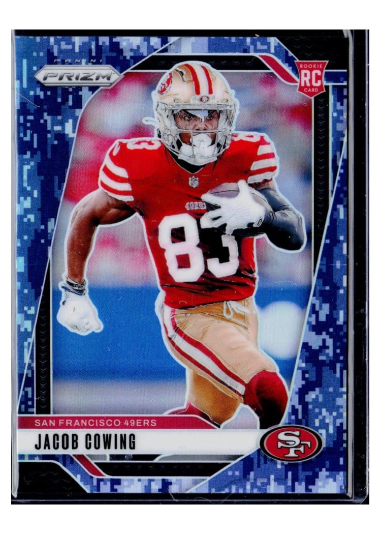 2024 Panini Prizm Base Set Jacob Cowing #335 card