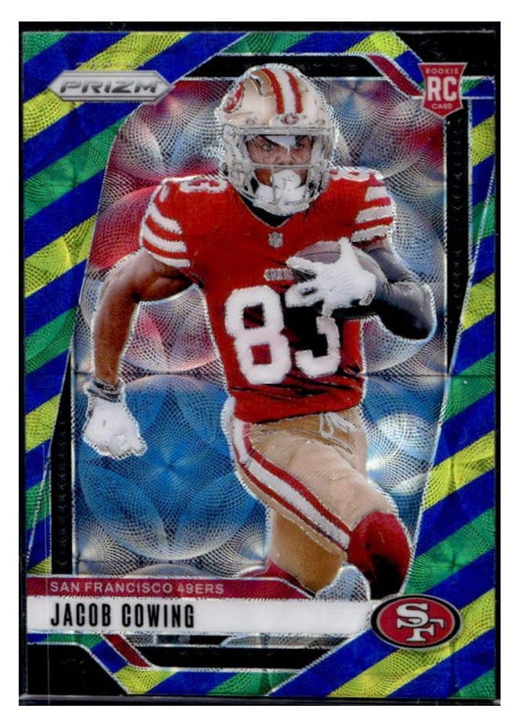 2024 Panini Prizm Base Set Jacob Cowing #335 card