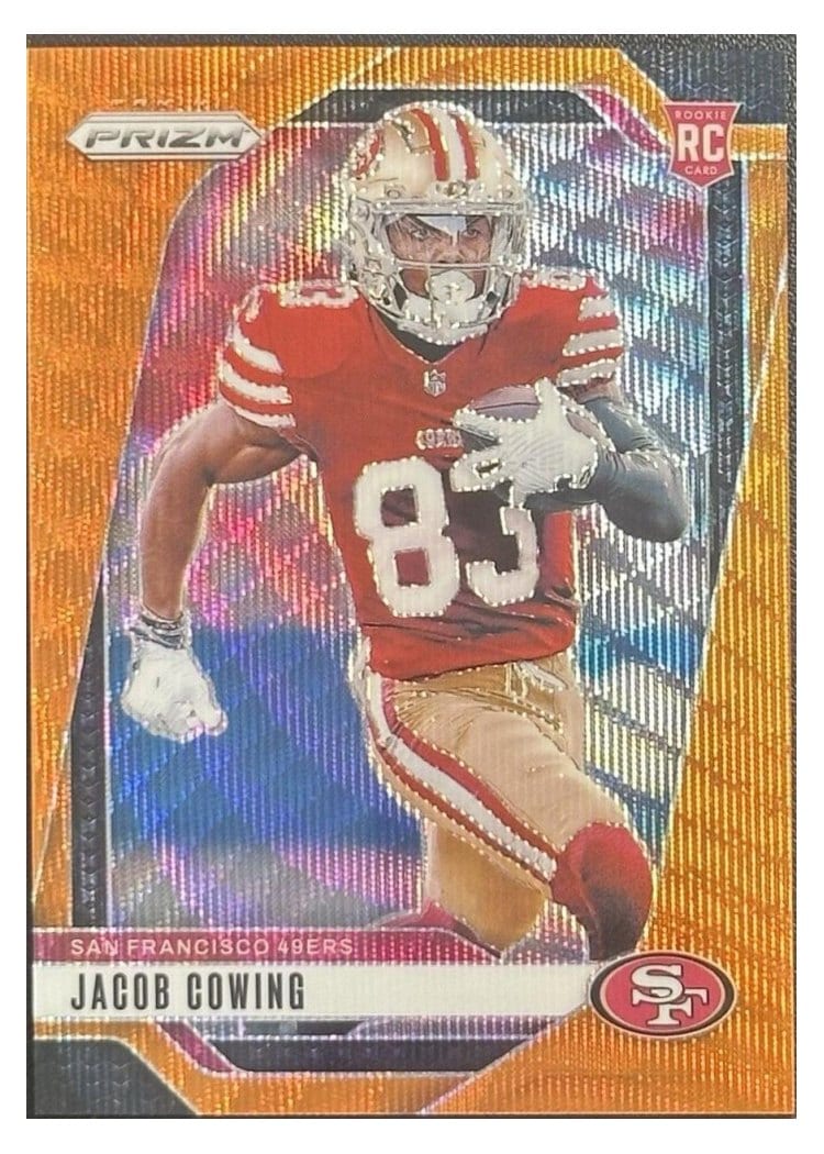 2024 Panini Prizm Base Set Jacob Cowing #335 card