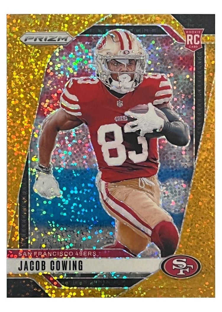 2024 Panini Prizm Base Set Jacob Cowing #335 card