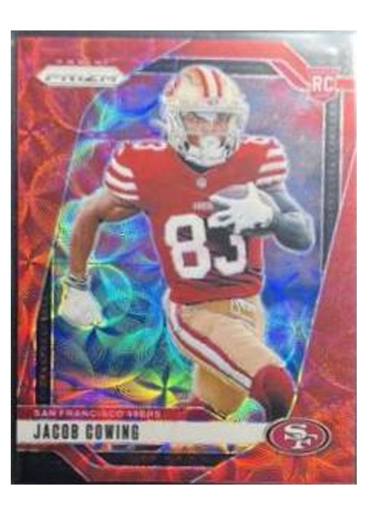 2024 Panini Prizm Base Set Jacob Cowing #335 card