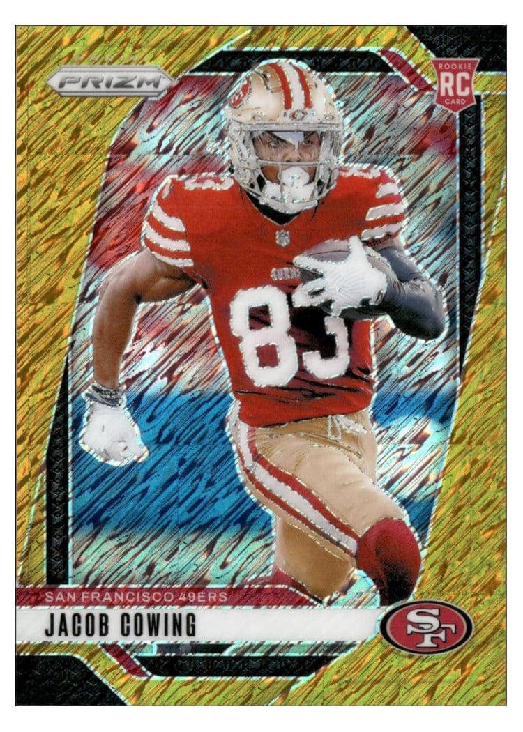 2024 Panini Prizm Base Set Jacob Cowing #335 card