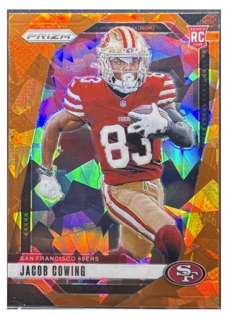 2024 Panini Prizm Base Set Jacob Cowing #335 card