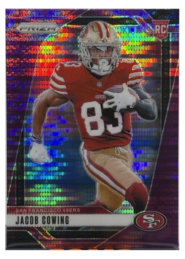 2024 Panini Prizm Base Set Jacob Cowing #335 card