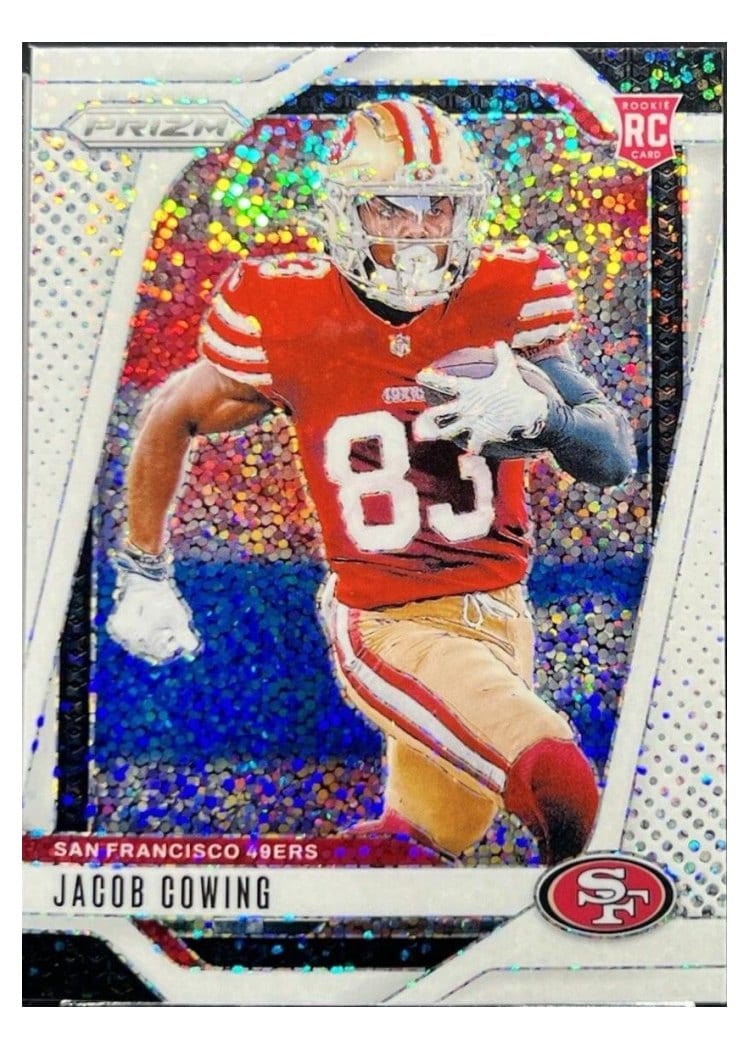 2024 Panini Prizm Base Set Jacob Cowing #335 card