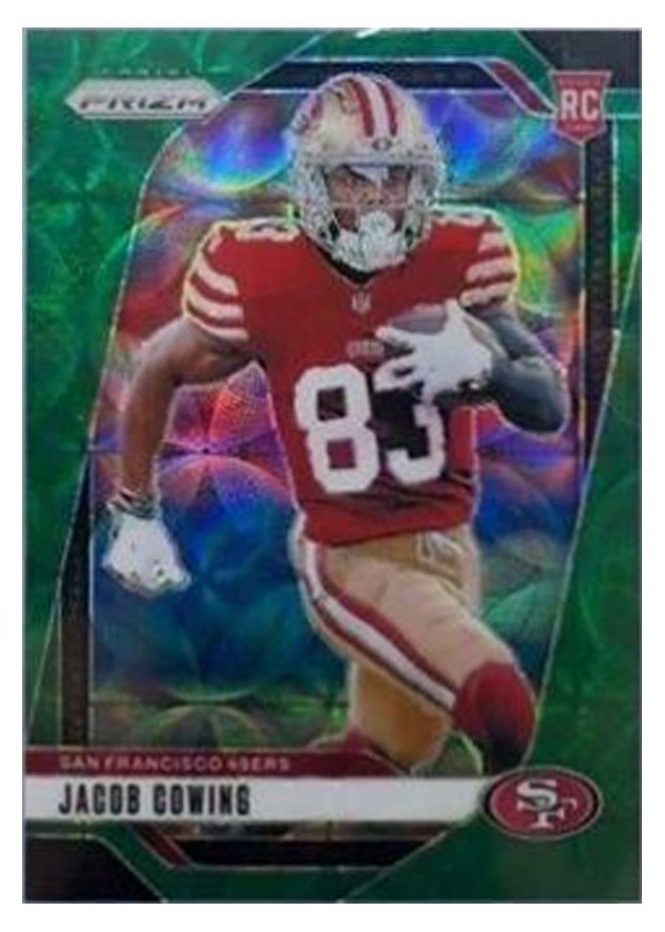 2024 Panini Prizm Base Set Jacob Cowing #335 card