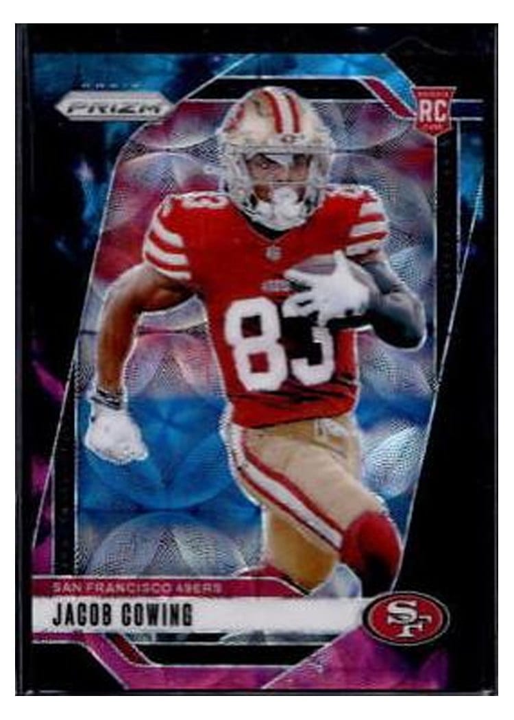 2024 Panini Prizm Base Set Jacob Cowing #335 card