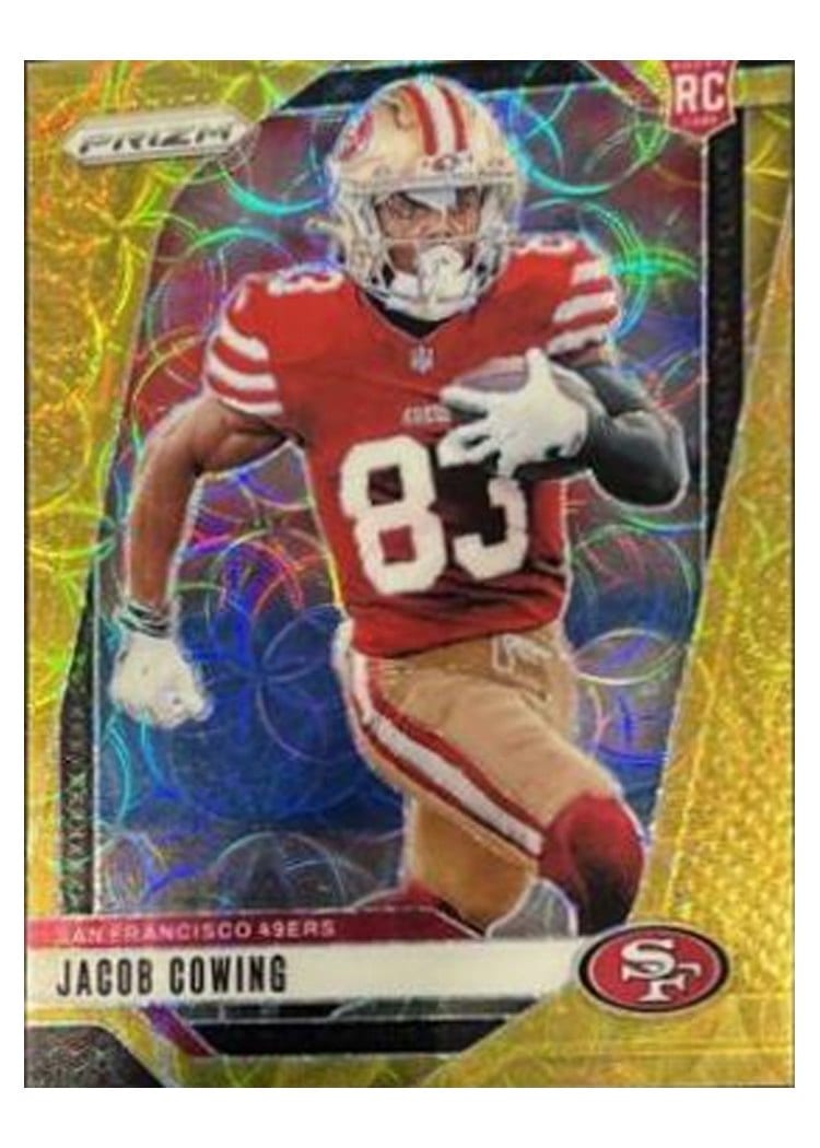 2024 Panini Prizm Base Set Jacob Cowing #335 card