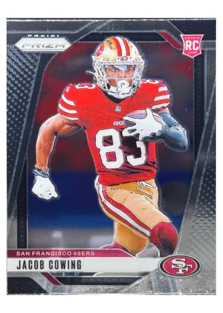 2024 Panini Prizm Base Set Jacob Cowing #335 card