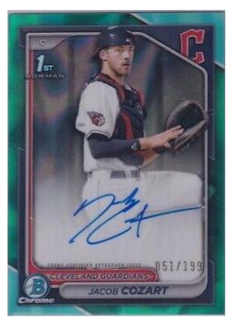 2024 Bowman Draft Chrome Prospect Autographs Jacob Cozart #CPA-JCO card