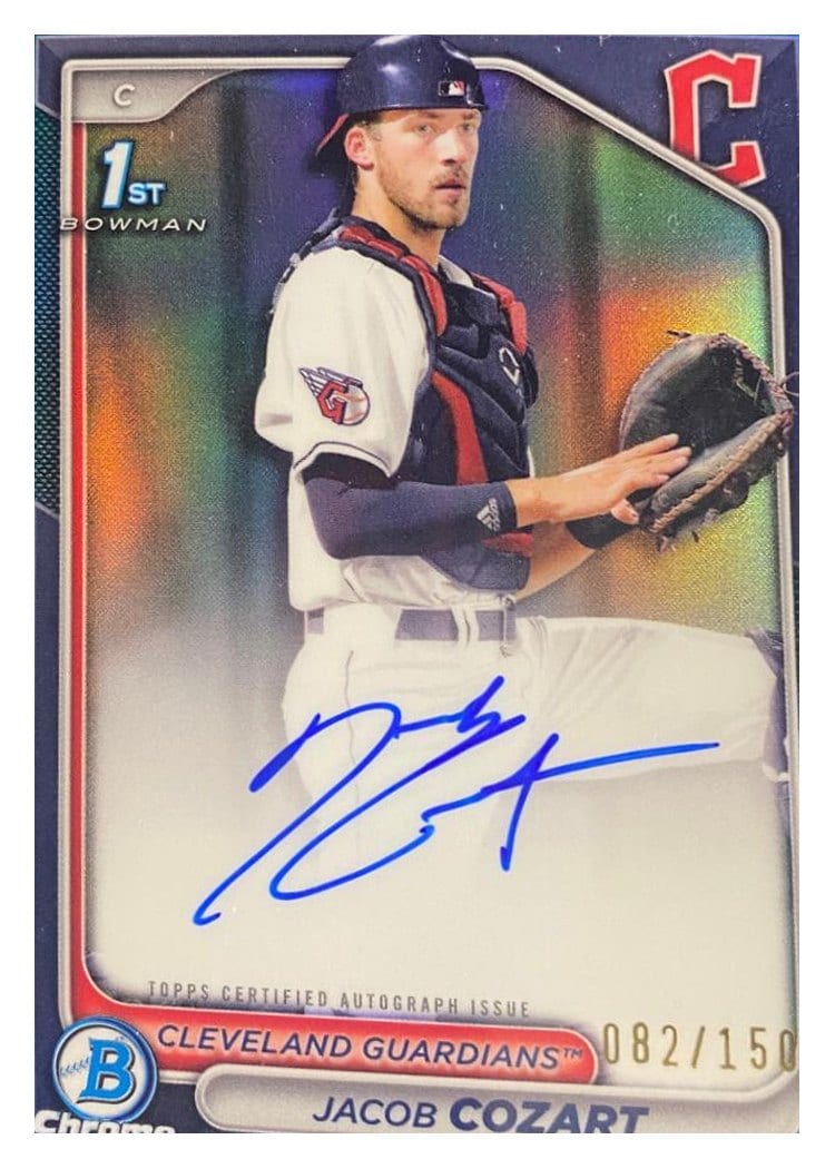 2024 Bowman Draft Chrome Prospect Autographs Jacob Cozart #CPA-JCO card