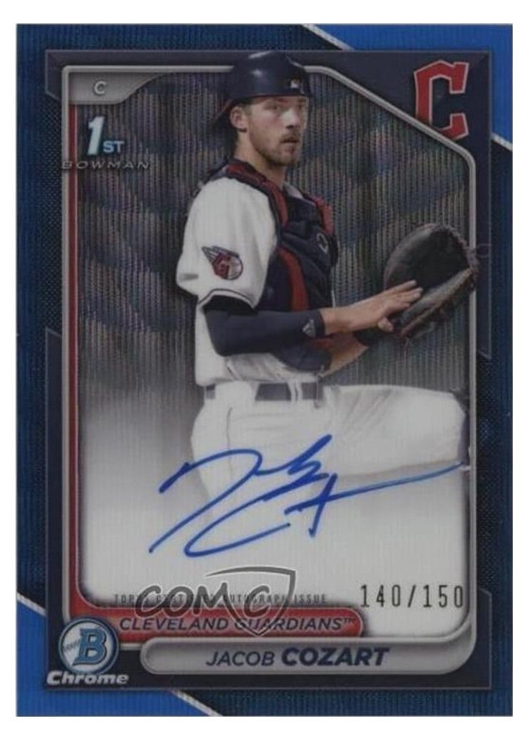 2024 Bowman Draft Chrome Prospect Autographs Jacob Cozart #CPA-JCO card