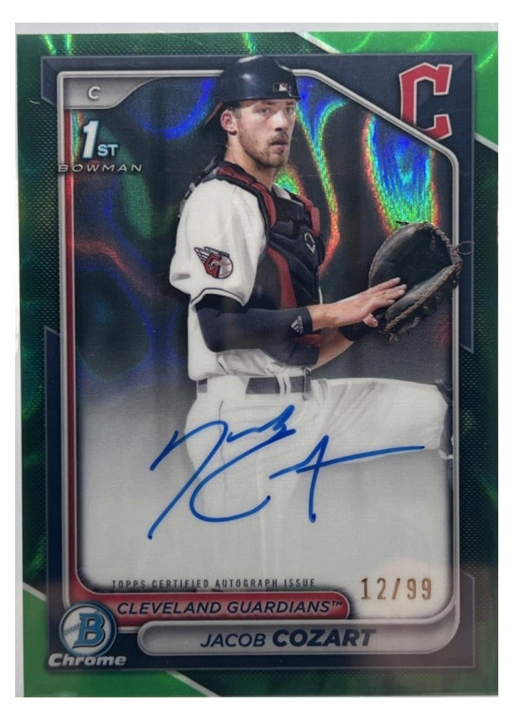 2024 Bowman Draft Chrome Prospect Autographs Jacob Cozart #CPA-JCO card
