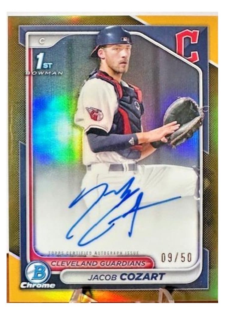 2024 Bowman Draft Chrome Prospect Autographs Jacob Cozart #CPA-JCO card