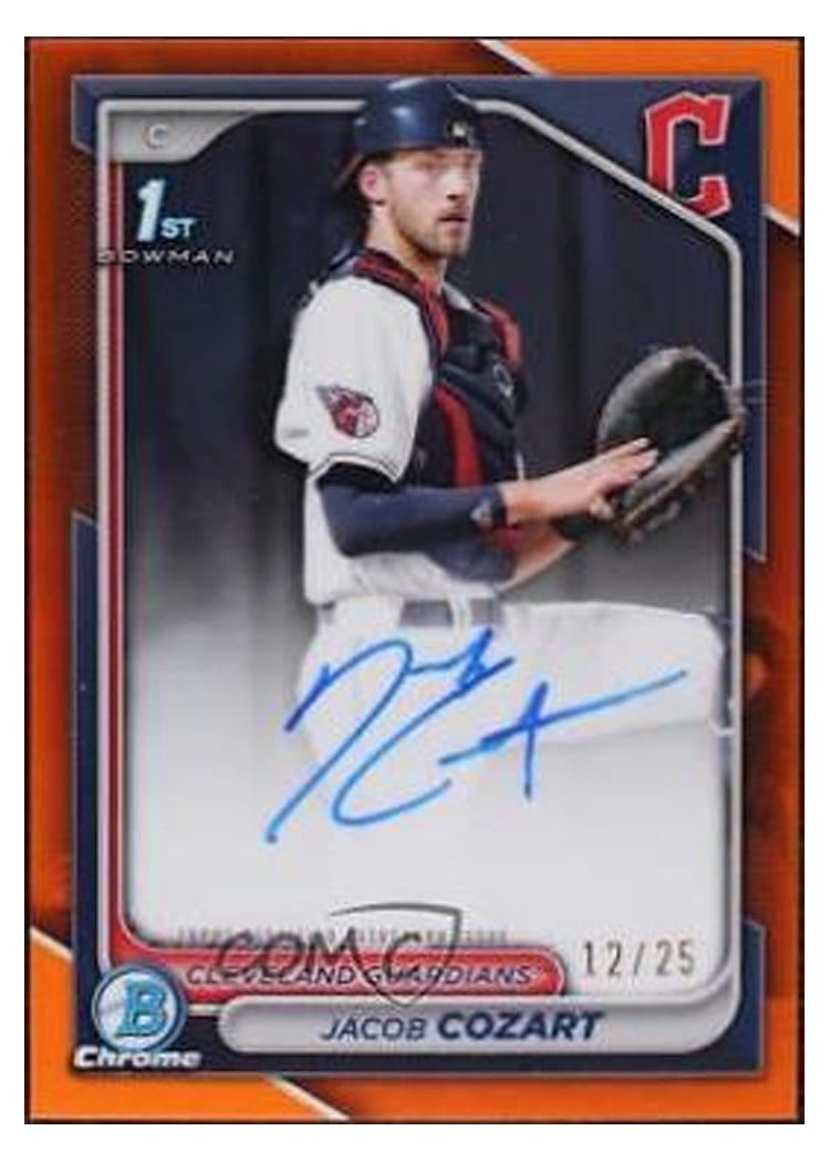 2024 Bowman Draft Chrome Prospect Autographs Jacob Cozart #CPA-JCO card