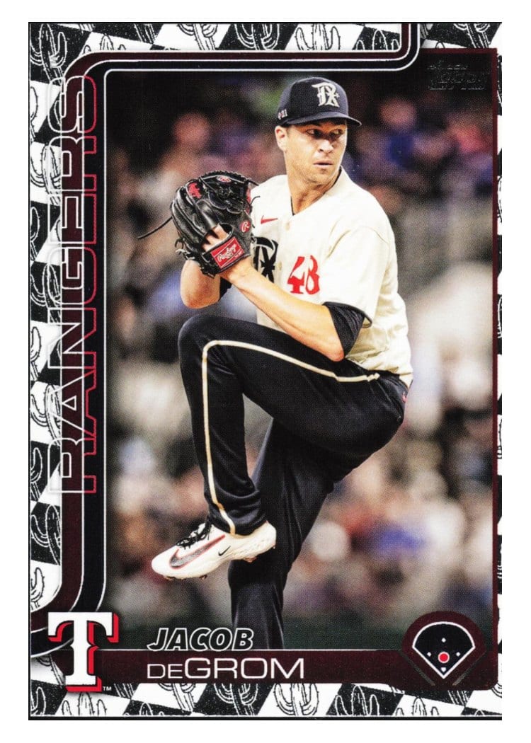 2025 Topps Base Set Jacob deGrom #208 card