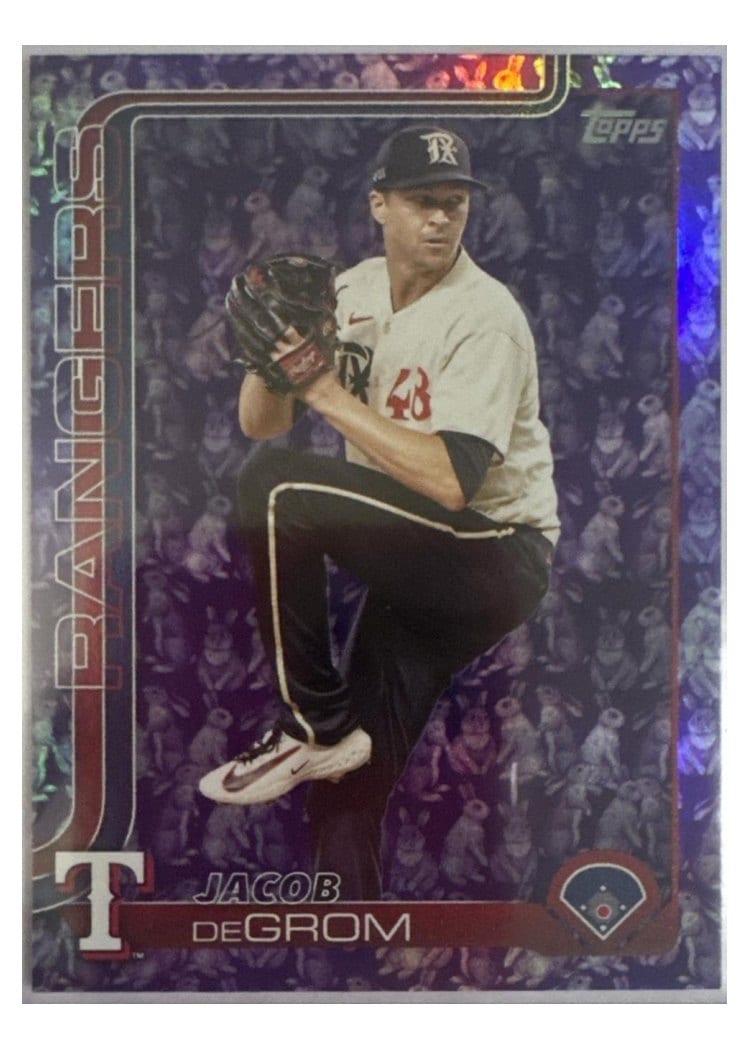 2025 Topps Base Set Jacob deGrom #208 card