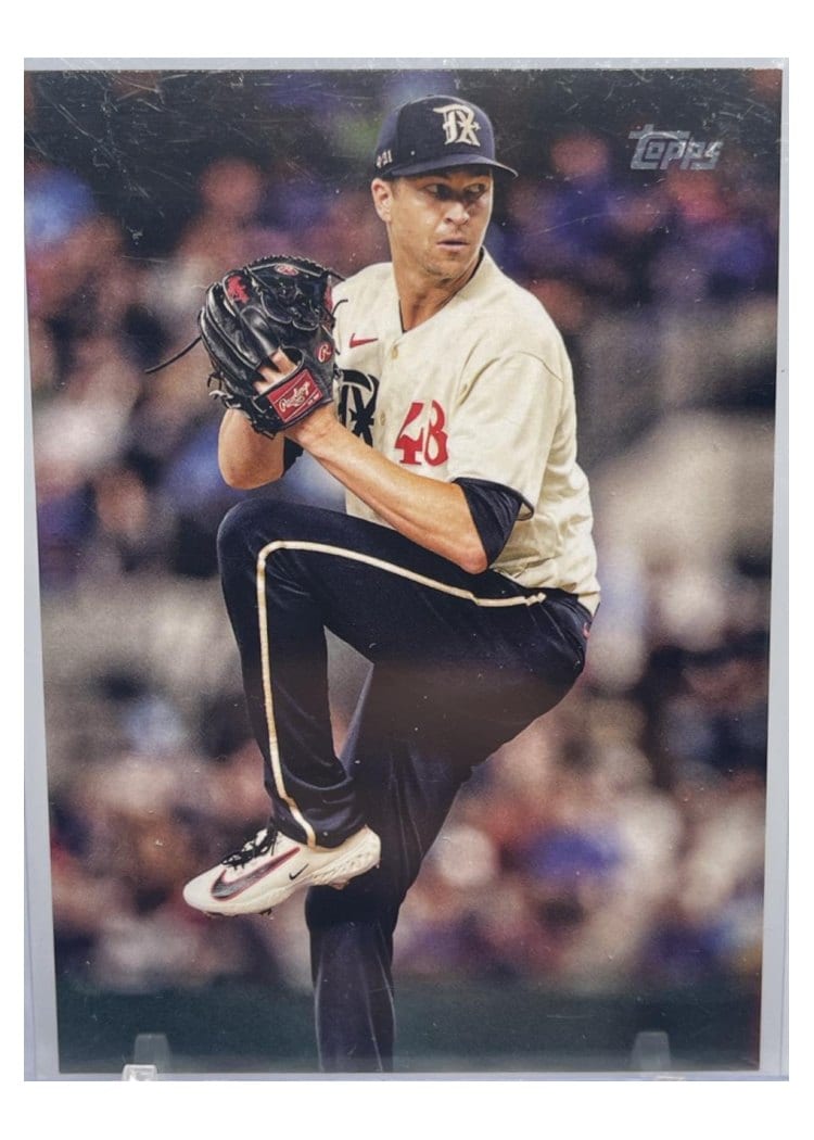 2025 Topps Base Set Jacob deGrom #208 card