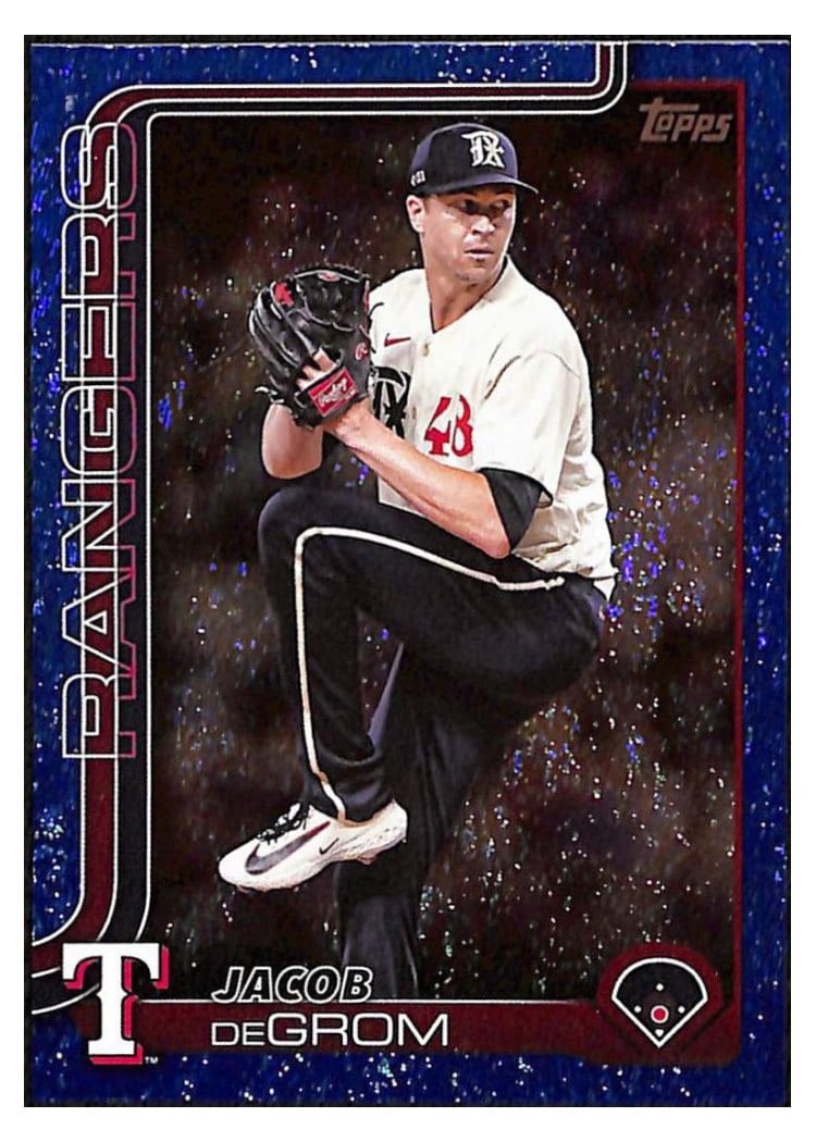 2025 Topps Base Set Jacob deGrom #208 card