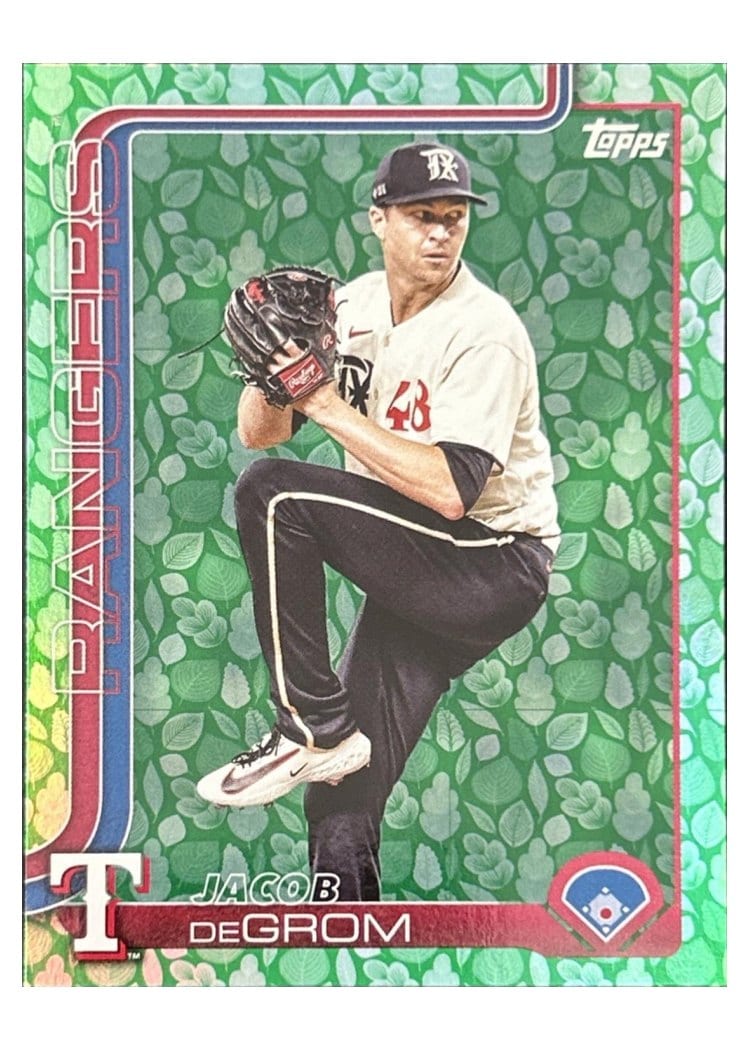 2025 Topps Base Set Jacob deGrom #208 card