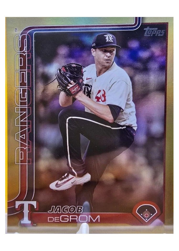 2025 Topps Base Set Jacob deGrom #208 card