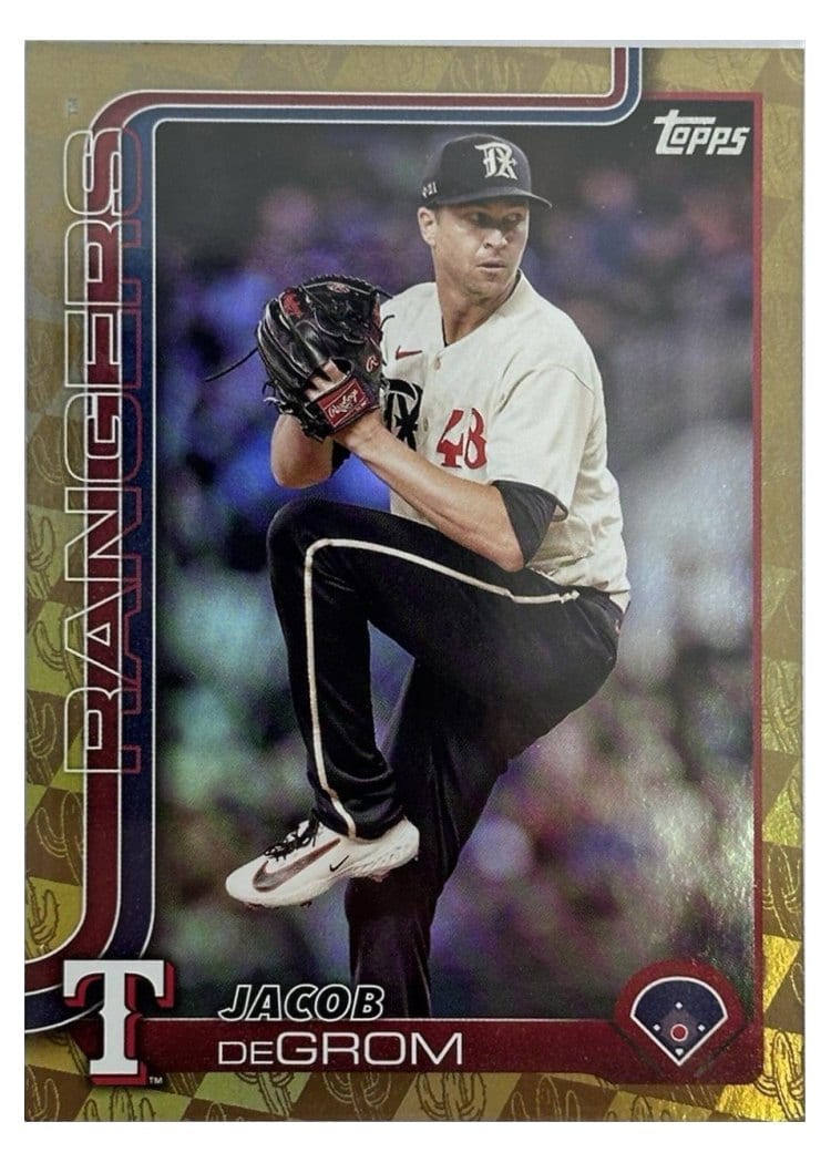 2025 Topps Base Set Jacob deGrom #208 card