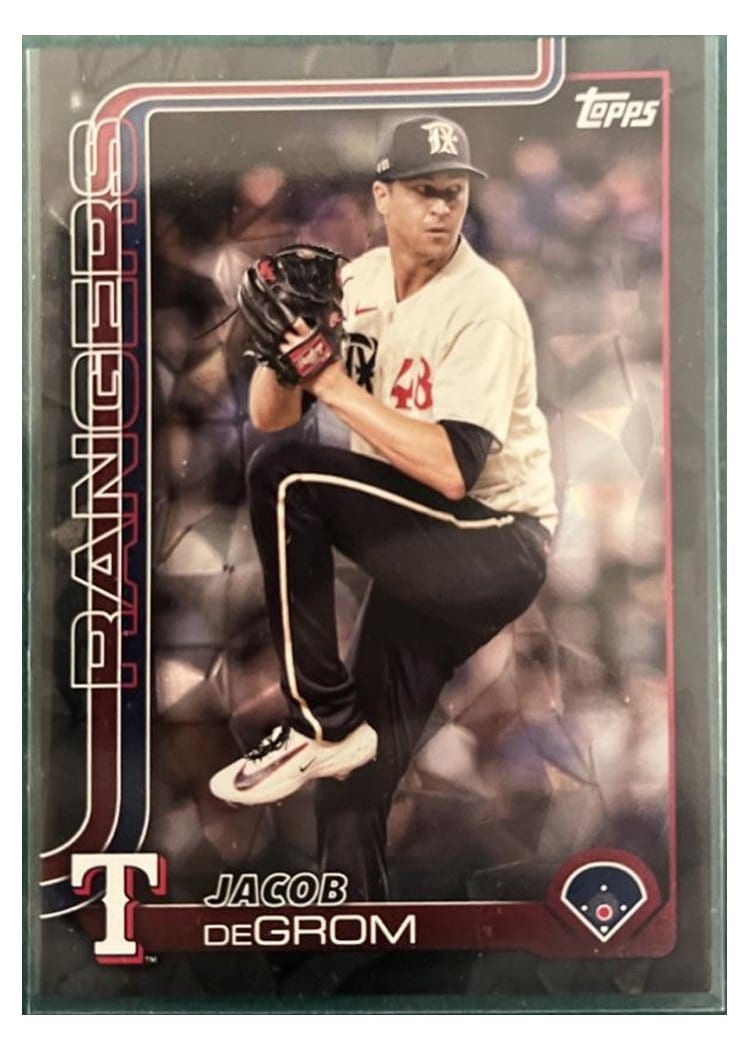 2025 Topps Base Set Jacob deGrom #208 card