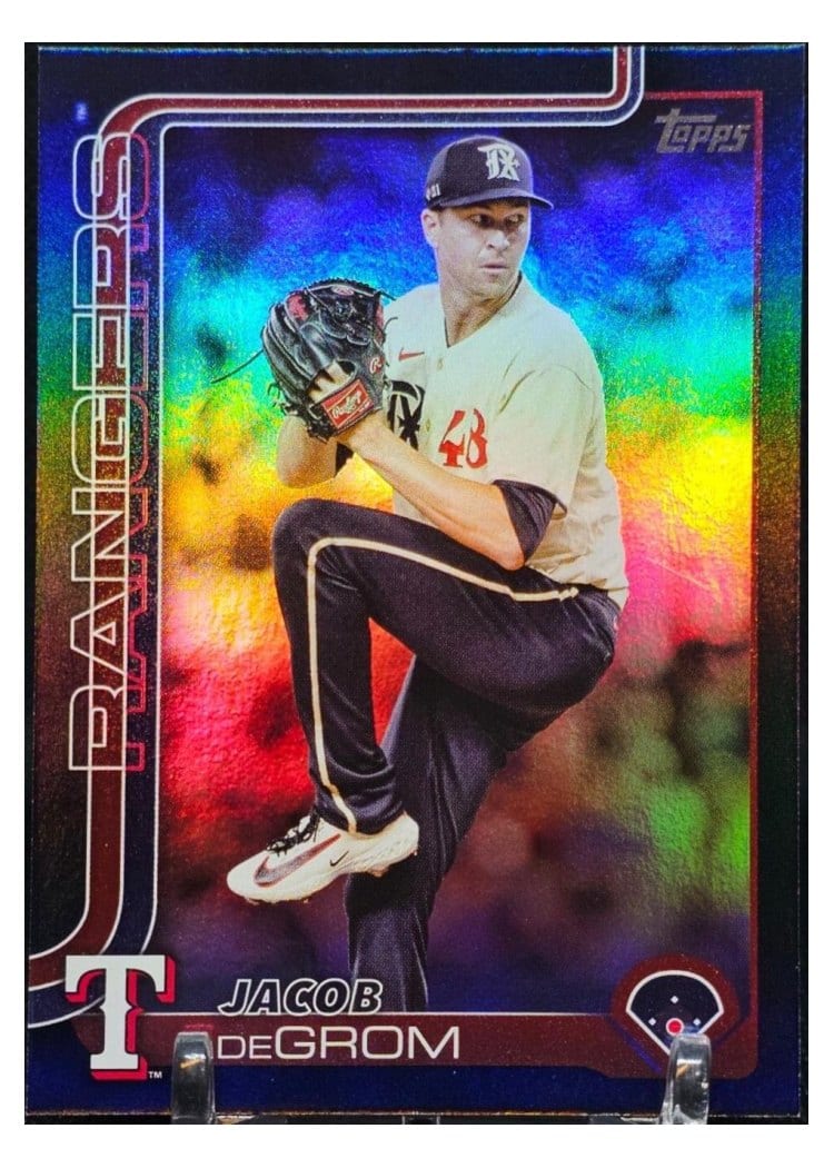 2025 Topps Base Set Jacob deGrom #208 card