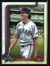 2025 Topps Chrome Update 2025 All Star Game Jacob deGrom #ASGC-48 card