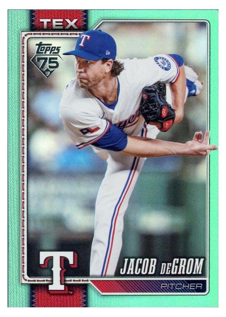 2026 Topps Base Set Jacob deGrom #99 card
