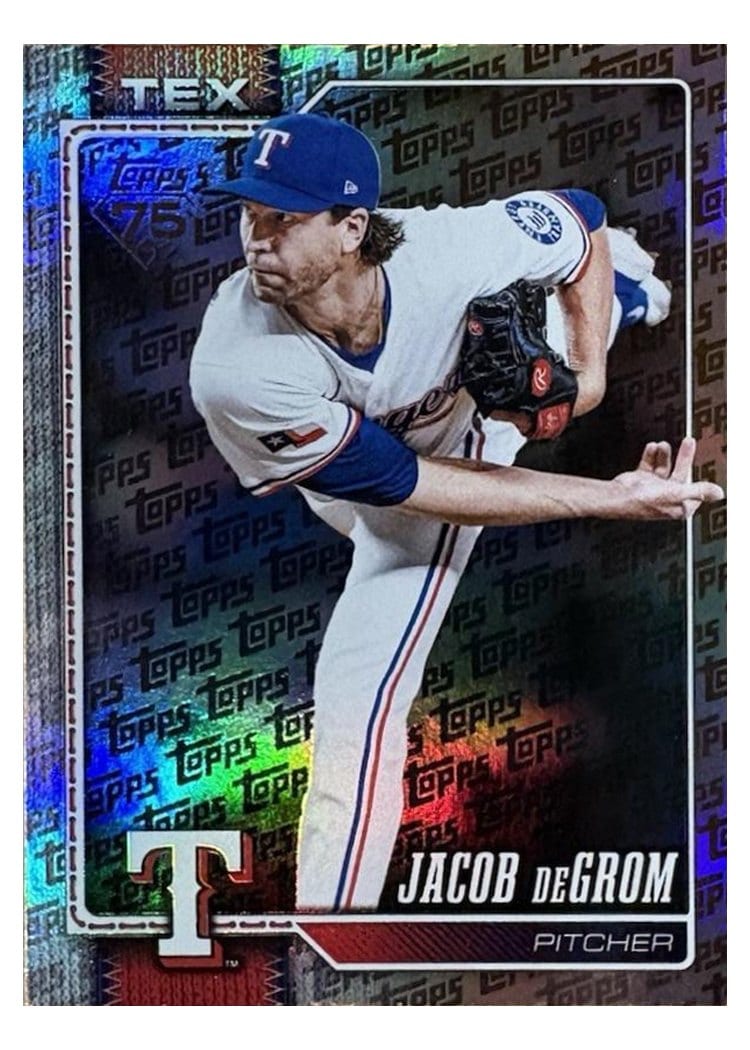 2026 Topps Base Set Jacob deGrom #99 card