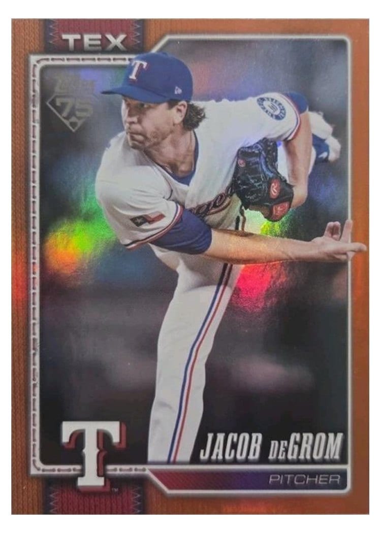 2026 Topps Base Set Jacob deGrom #99 card