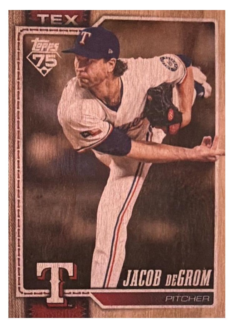 2026 Topps Base Set Jacob deGrom #99 card