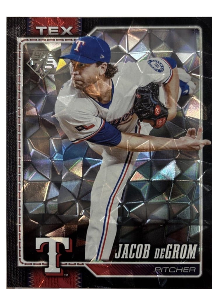 2026 Topps Base Set Jacob deGrom #99 card