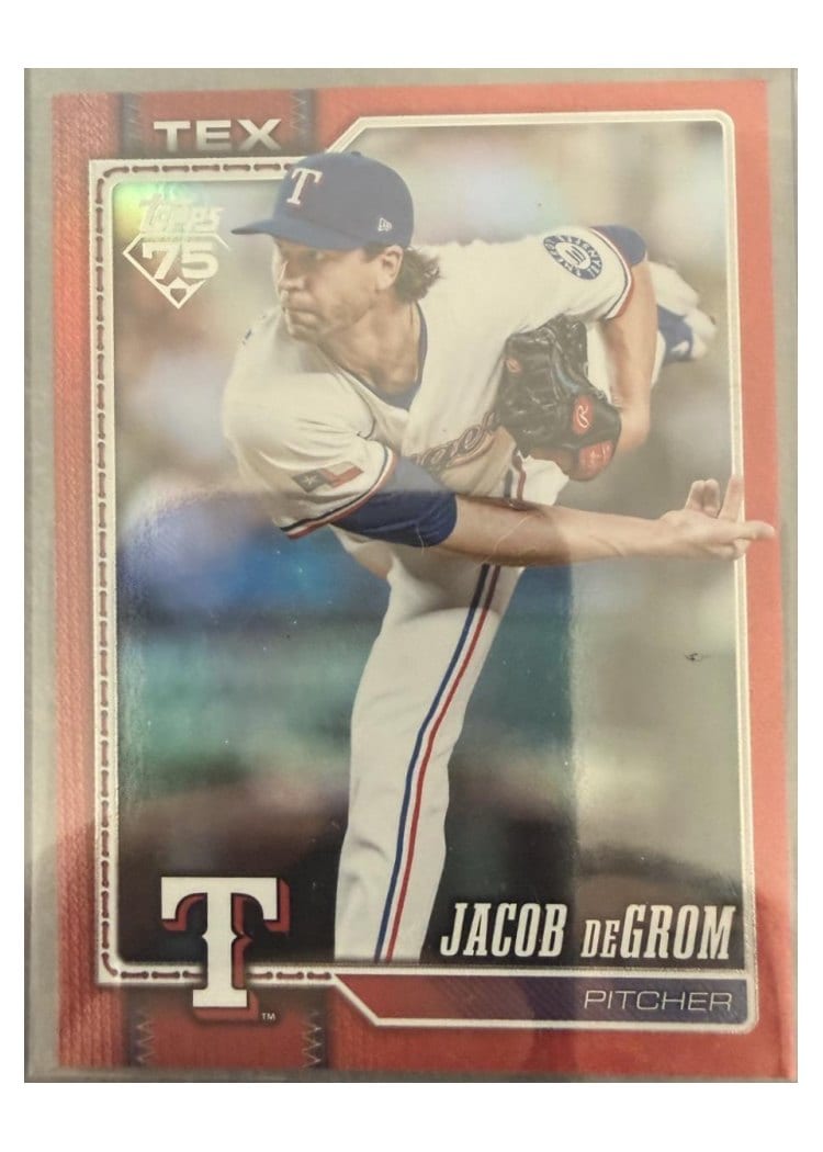 2026 Topps Base Set Jacob deGrom #99 card