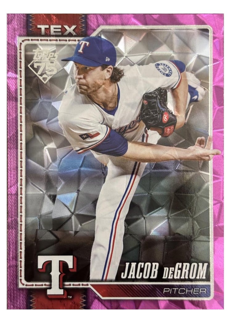 2026 Topps Base Set Jacob deGrom #99 card