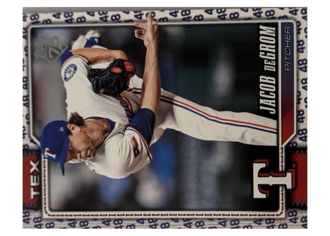 2026 Topps Base Set Jacob deGrom #99 card