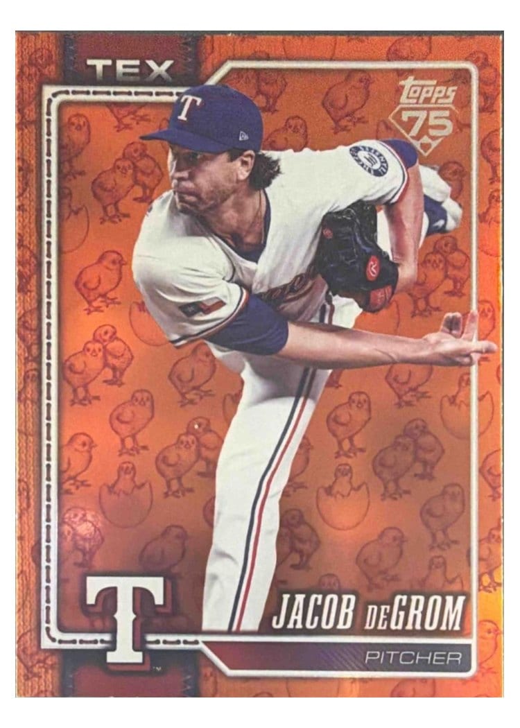 2026 Topps Base Set Jacob deGrom #99 card