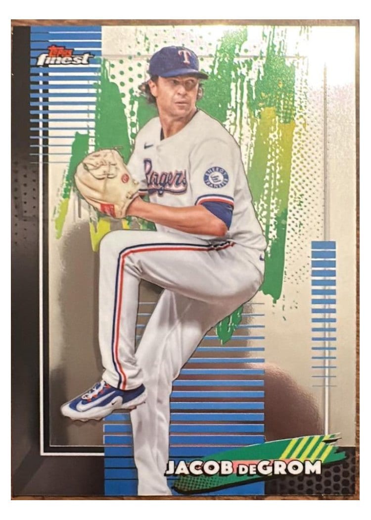 2026 Topps Finest Jacob deGrom #21 card