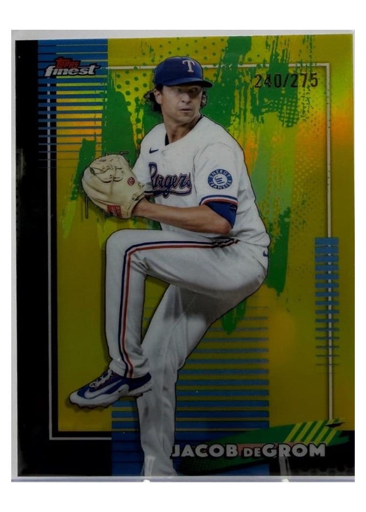 2026 Topps Finest Jacob deGrom #21 card