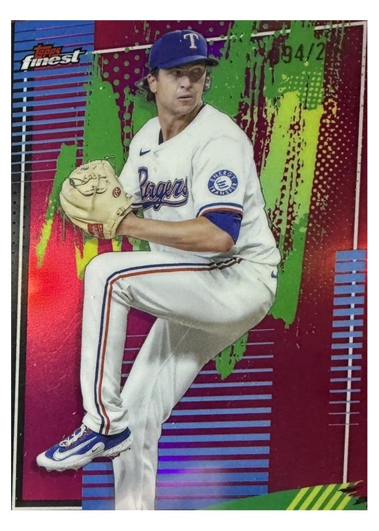 2026 Topps Finest Jacob deGrom #21 card