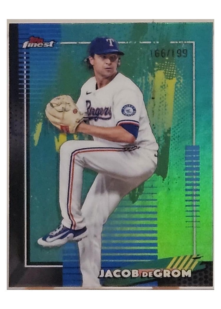 2026 Topps Finest Jacob deGrom #21 card