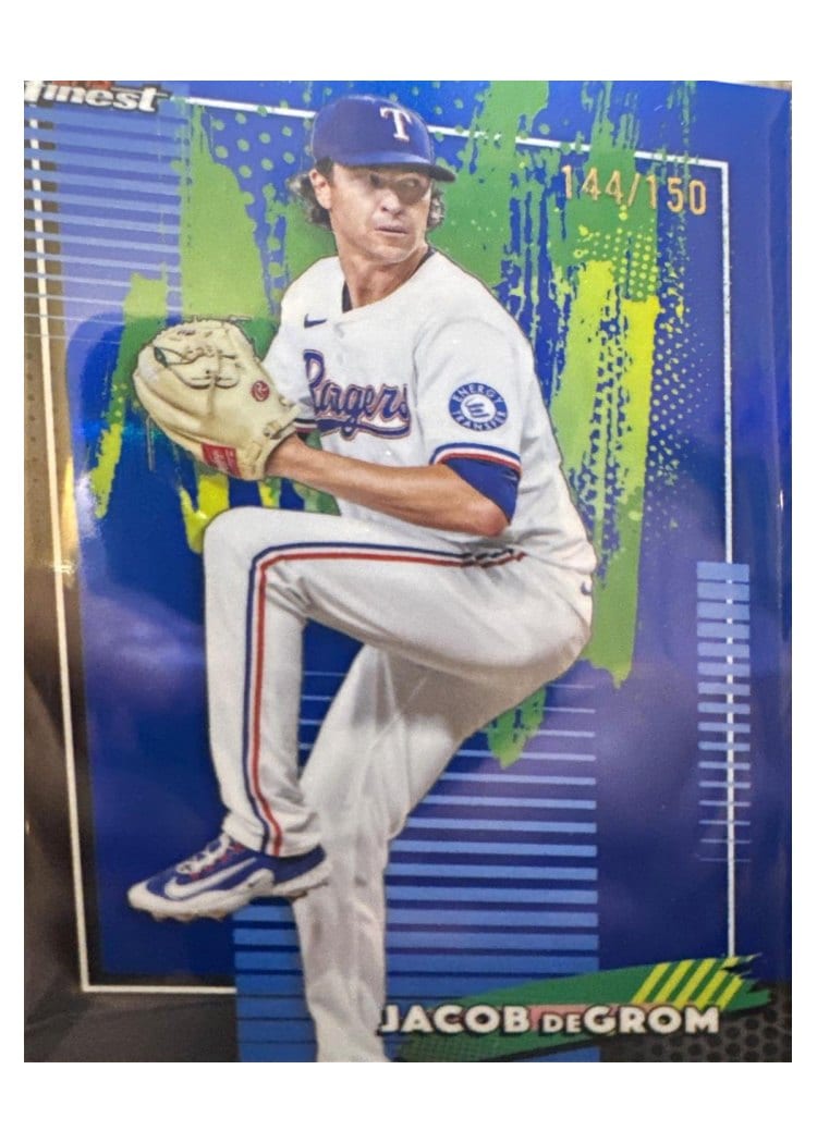 2026 Topps Finest Jacob deGrom #21 card