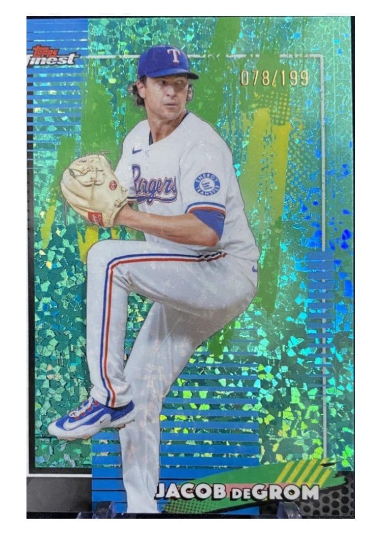 2026 Topps Finest Jacob deGrom #21 card