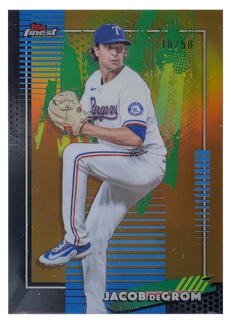 2026 Topps Finest Jacob deGrom #21 card