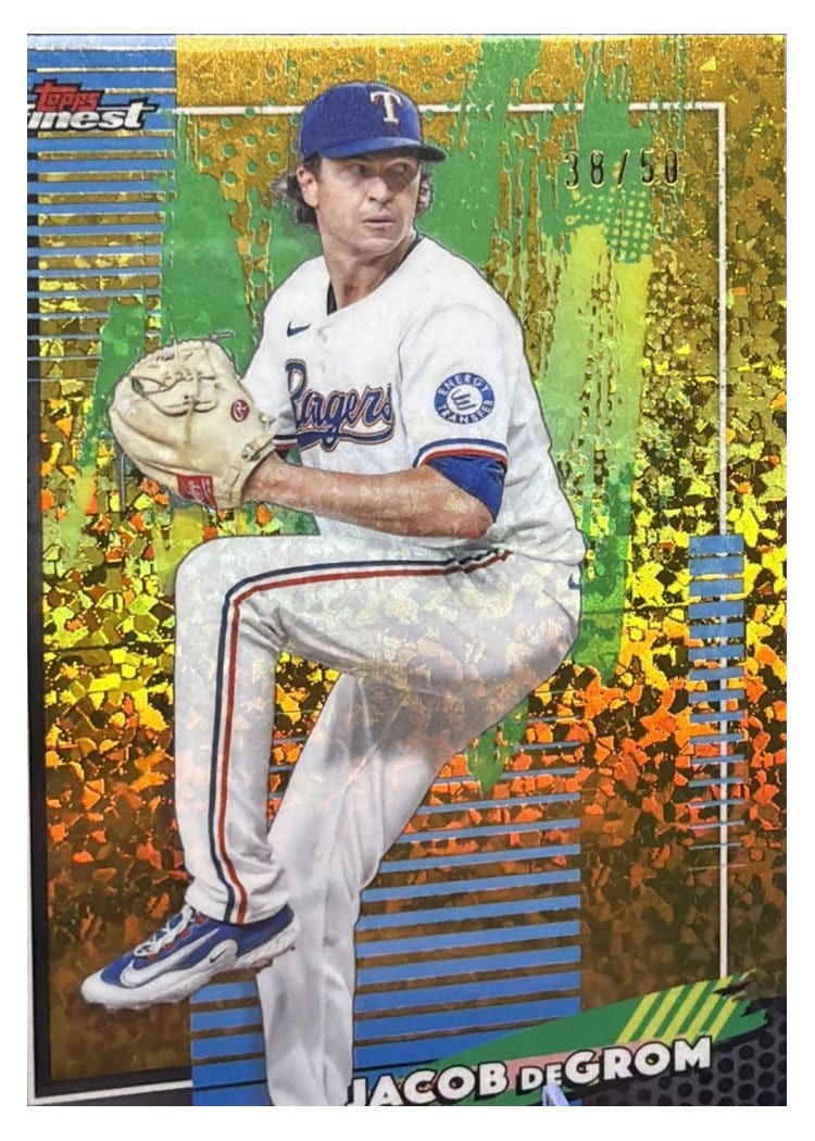 2026 Topps Finest Jacob deGrom #21 card