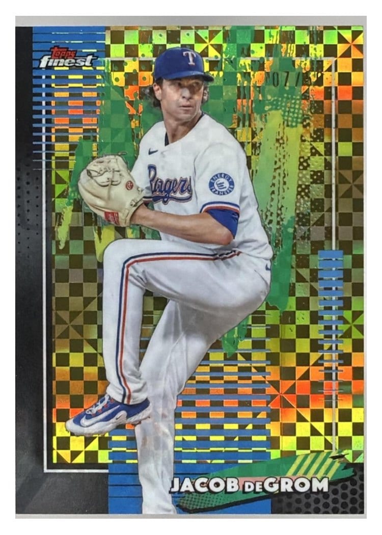 2026 Topps Finest Jacob deGrom #21 card