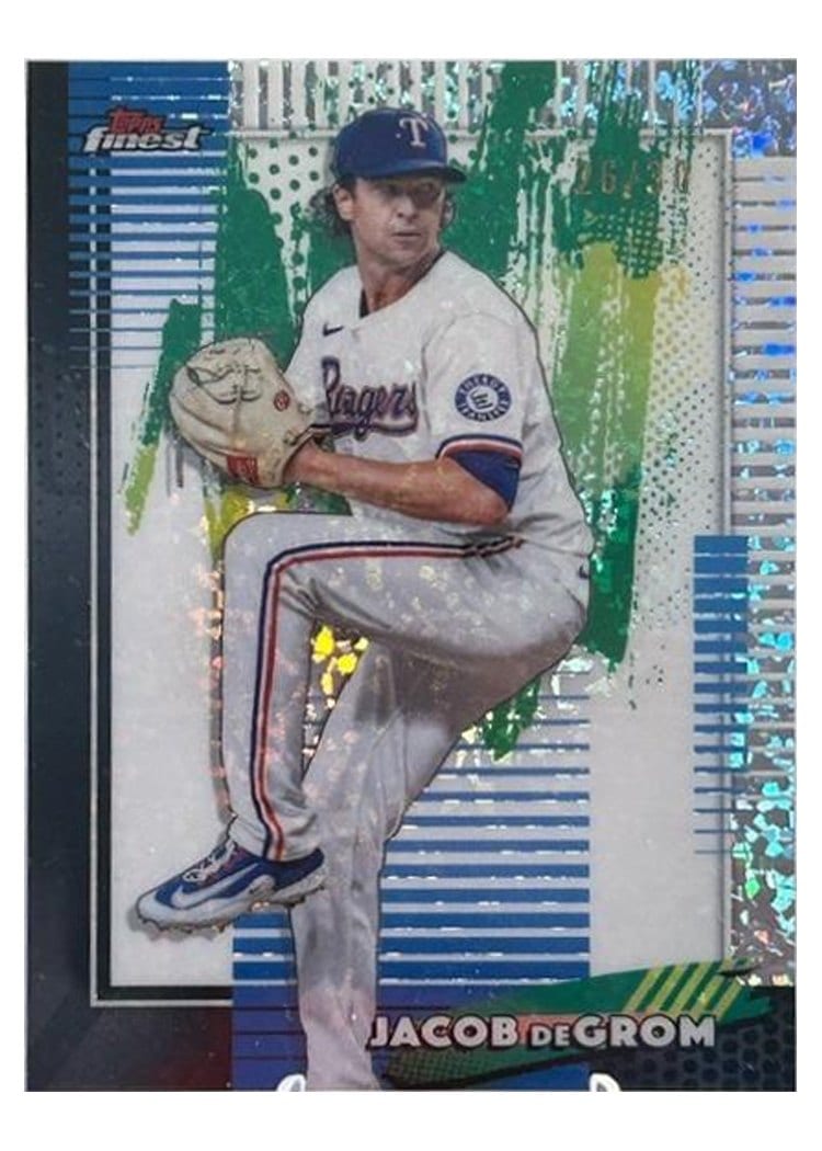 2026 Topps Finest Jacob deGrom #21 card