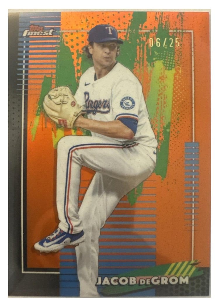 2026 Topps Finest Jacob deGrom #21 card