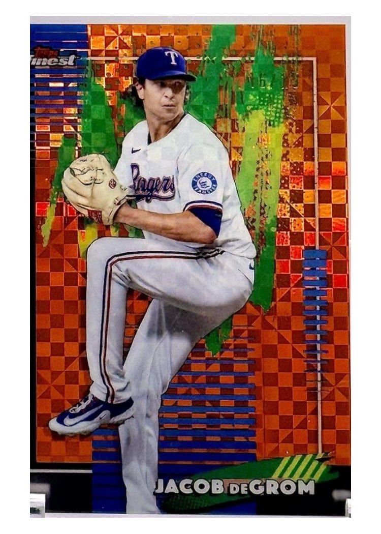 2026 Topps Finest Jacob deGrom #21 card